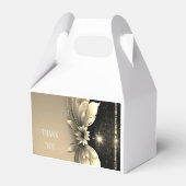 Goud Metaalachtig Bedankdoosjes (Voorkant Zijde)