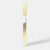 Goud metallisch aangepast monogram iPhone 14 Hoesj Hoesje (Rechterkant)