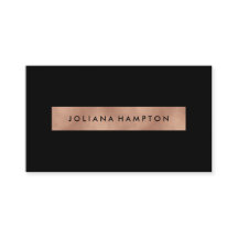 Goud metallisch roos met modern zwart Luxe