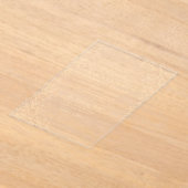 Goud Minimal Leaf Elegant Modern Wedding Acryl Uitnodigingen (Laagn)