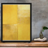 Goud minimalistisch modern Abstract Perfect Poster