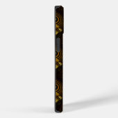 Goud Modern Boho Elegant Abstract Kunstpatroon #50 Case-Mate iPhone Case (Achterkant / Rechts)