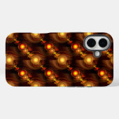 Goud Modern Boho Elegant Abstract Kunstpatroon #50 Case-Mate iPhone Case (Achterkant (horizontaal))