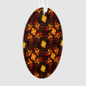 Goud Modern Boho Elegant Abstract Kunstpatroon #50 Ornament (voorkant)