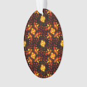 Goud Modern Boho Elegant Abstract Kunstpatroon #50 Ornament (voorkant)