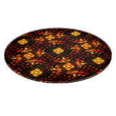 Goud Modern Boho Elegant Abstract Kunstpatroon #50 Snijplank (Hoek)