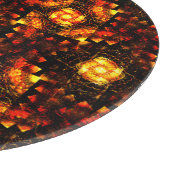 Goud Modern Boho Elegant Abstract Kunstpatroon #50 Snijplank (Hoek)