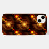 Goud Modern Boho Elegante Abstracte Kunstpatroon # Case-Mate iPhone Case (Achterkant (horizontaal))