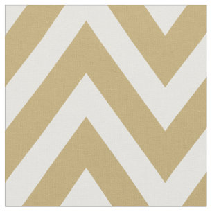 Goud Modern Chevron Grote Schaal Stof
