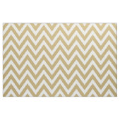 Goud Modern Chevron Grote Schaal Stof (Fat Quarter)