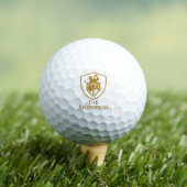 Goud Modern Golfballen (Insitu Shirt)