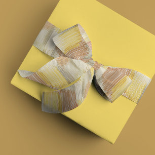Goud modern ribbon satijnen lint