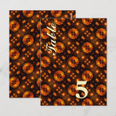 Goud Moderne Boho Elegante Abstracte Kunst Patroon Briefkaart (Voorkant / Achterkant)
