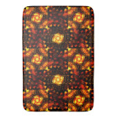 Goud Moderne Boho Elegante Abstracte Kunstpatroon Badmat (Voorkant Verticaal)