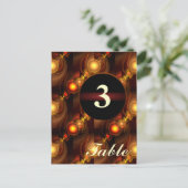 Goud Moderne Boho Elegante Abstracte Kunstpatroon  Briefkaart (Staand voorkant)