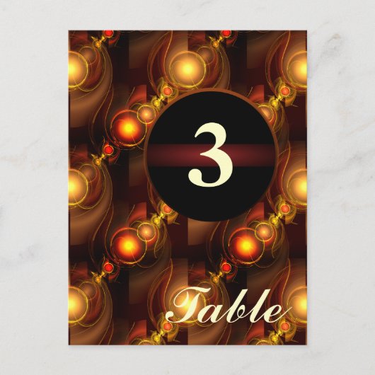 Goud Moderne Boho Elegante Abstracte Kunstpatroon  Briefkaart (Voorkant)