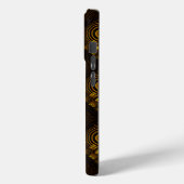 Goud Moderne Boho Elegante Abstracte Kunstpatroon Case-Mate iPhone Case (Achterkant / Links)