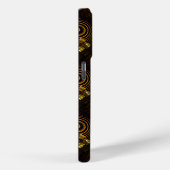 Goud Moderne Boho Elegante Abstracte Kunstpatroon Case-Mate iPhone Case (Achterkant / Rechts)