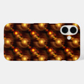 Goud Moderne Boho Elegante Abstracte Kunstpatroon Case-Mate iPhone Case (Achterkant (horizontaal))