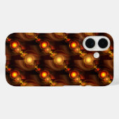 Goud Moderne Boho Elegante Abstracte Kunstpatroon Case-Mate iPhone Case (Achterkant (horizontaal))