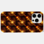 Goud Moderne Boho Elegante Abstracte Kunstpatroon Case-Mate iPhone Case (Achterkant (horizontaal))