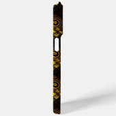 Goud Moderne Boho Elegante Abstracte Kunstpatroon Case-Mate iPhone Case (Achterkant / Rechts)