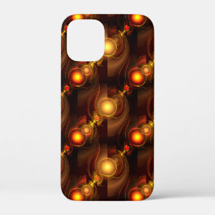 Goud Moderne Boho Elegante Abstracte Kunstpatroon Case-Mate iPhone Case