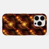 Goud Moderne Boho Elegante Abstracte Kunstpatroon Case-Mate iPhone Case (Achterkant (horizontaal))