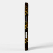 Goud Moderne Boho Elegante Abstracte Kunstpatroon  Case-Mate iPhone Case (Achterkant / Rechts)