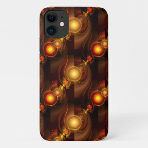 Goud Moderne Boho Elegante Abstracte Kunstpatroon  Case-Mate iPhone Case