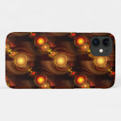 Goud Moderne Boho Elegante Abstracte Kunstpatroon  Case-Mate iPhone Case (Achterkant (horizontaal))