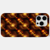 Goud Moderne Boho Elegante Abstracte Kunstpatroon Case-Mate iPhone Case (Achterkant (horizontaal))