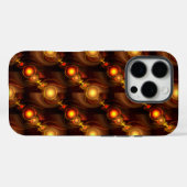 Goud Moderne Boho Elegante Abstracte Kunstpatroon Case-Mate iPhone Case (Achterkant (horizontaal))