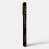 Goud Moderne Boho Elegante Abstracte Kunstpatroon Case-Mate iPhone Case (Achterkant / Links)