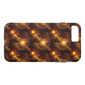 Goud Moderne Boho Elegante Abstracte Kunstpatroon Case-Mate iPhone Case (Achterkant (Horizontaal))
