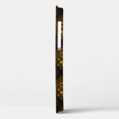 Goud Moderne Boho Elegante Abstracte Kunstpatroon  Case-Mate iPhone Case (Achterkant / Links)