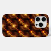 Goud Moderne Boho Elegante Abstracte Kunstpatroon Case-Mate iPhone Case (Achterkant (horizontaal))