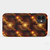 Goud Moderne Boho Elegante Abstracte Kunstpatroon Case-Mate iPhone Case (Achterkant (horizontaal))