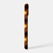 Goud Moderne Boho Elegante Abstracte Kunstpatroon iPhone 15 Case (Rechterkant)