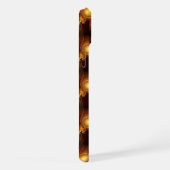 Goud Moderne Boho Elegante Abstracte Kunstpatroon iPhone Hoesje (Rechterkant)
