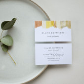 Goud Moderne Fringe Visitekaartje