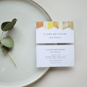 Goud Moderne Fringe Visitekaartje
