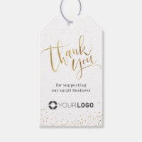 Goud Moderne kalligrafie business dank u