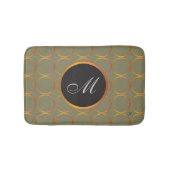 Goud monogram badmat (Voorkant)