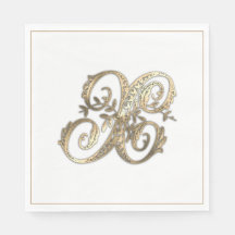 Goud Monogram X