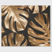 Goud monster cadeaupapier (Vlak)