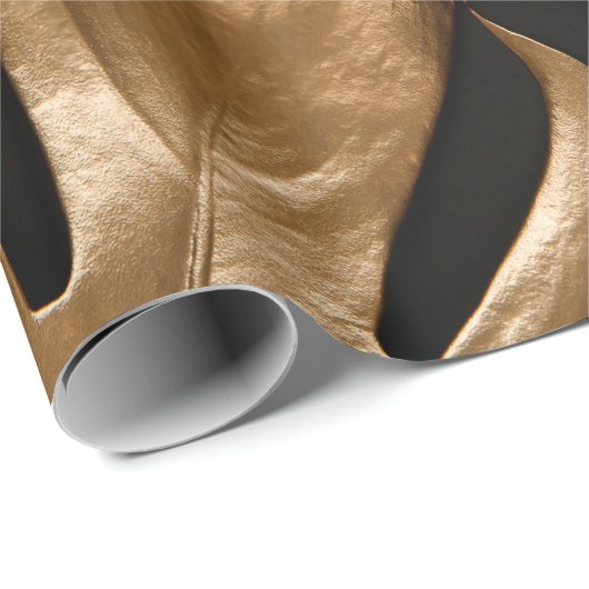 Goud monster cadeaupapier (Rol Hoek)