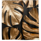 Goud monster douchegordijn (Voorkant)