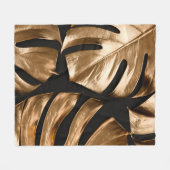 Goud monster fleece deken (Voorkant (Horizontaal))