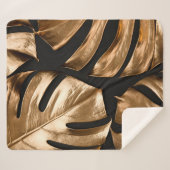 Goud monster sherpa deken (Voorkant (horizontaal))